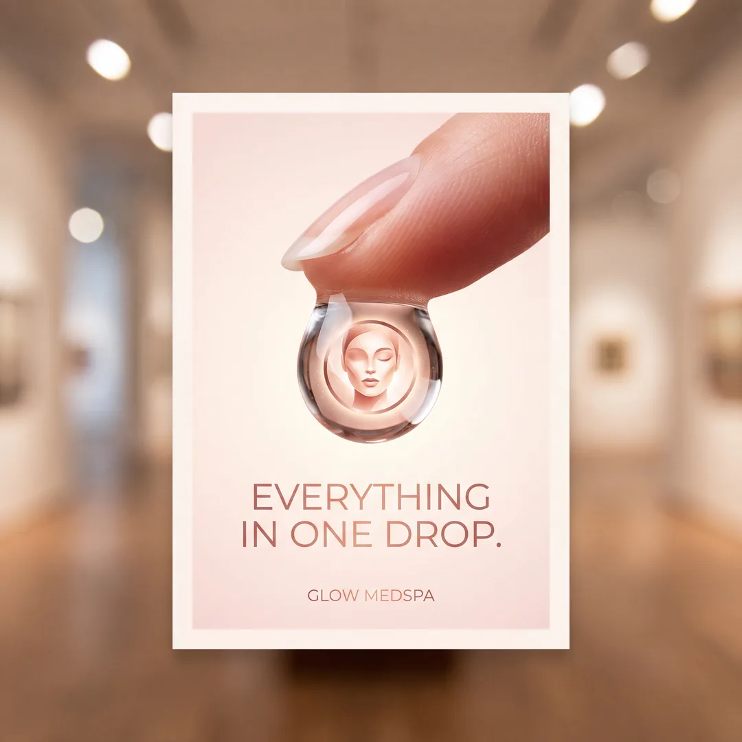 Surreal scale ad