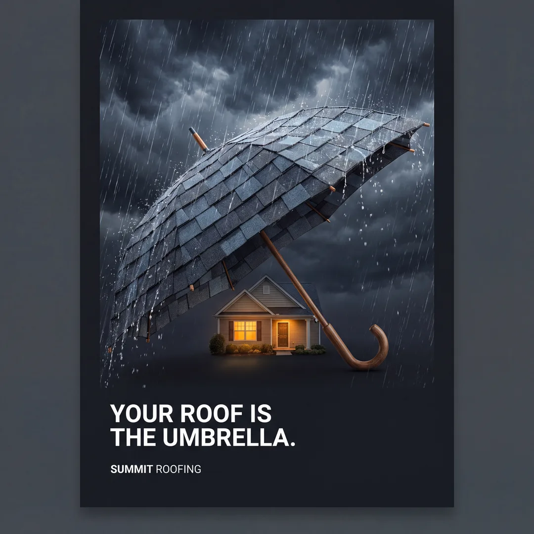 Visual metaphor ad